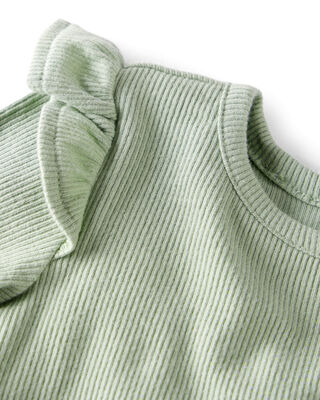 Product image 2 of Baby Girl 3-Pack Organic Cotton Ribbed Tees