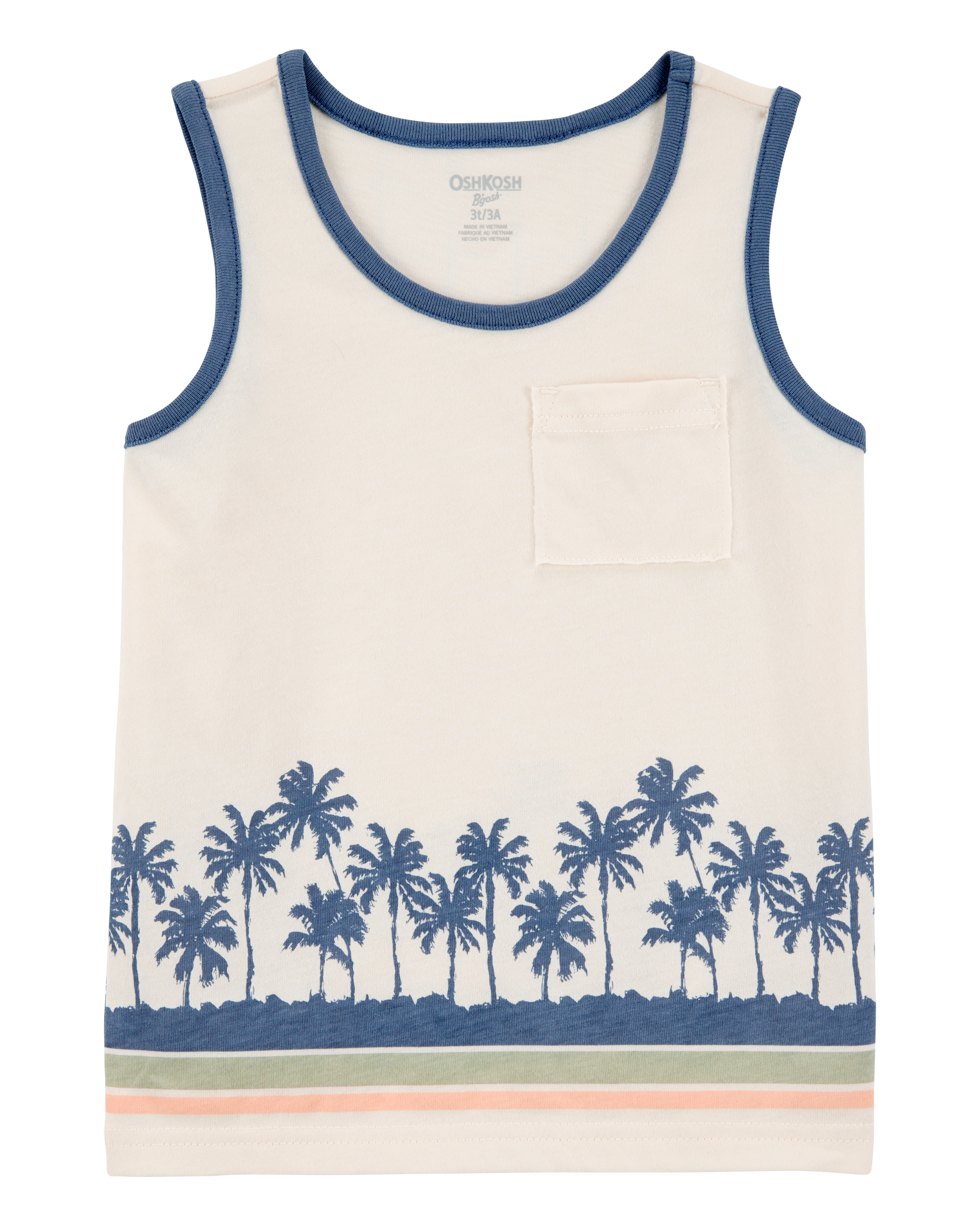Toddler Palm Tree Print Tank