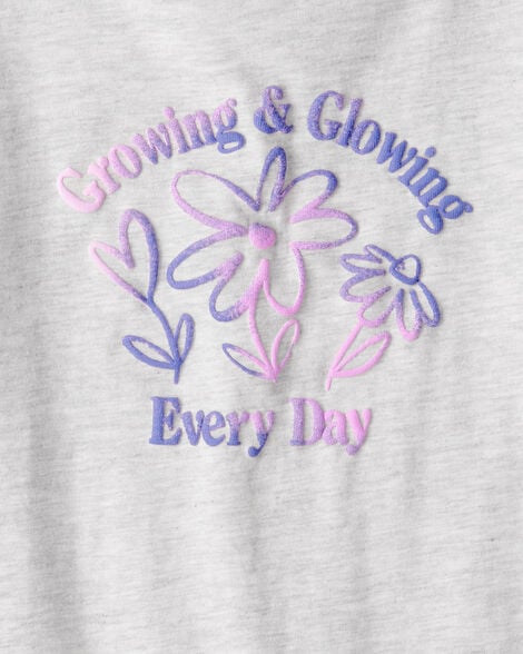 Girls Matcha Tea Long-Sleeve Graphic Tee - Green