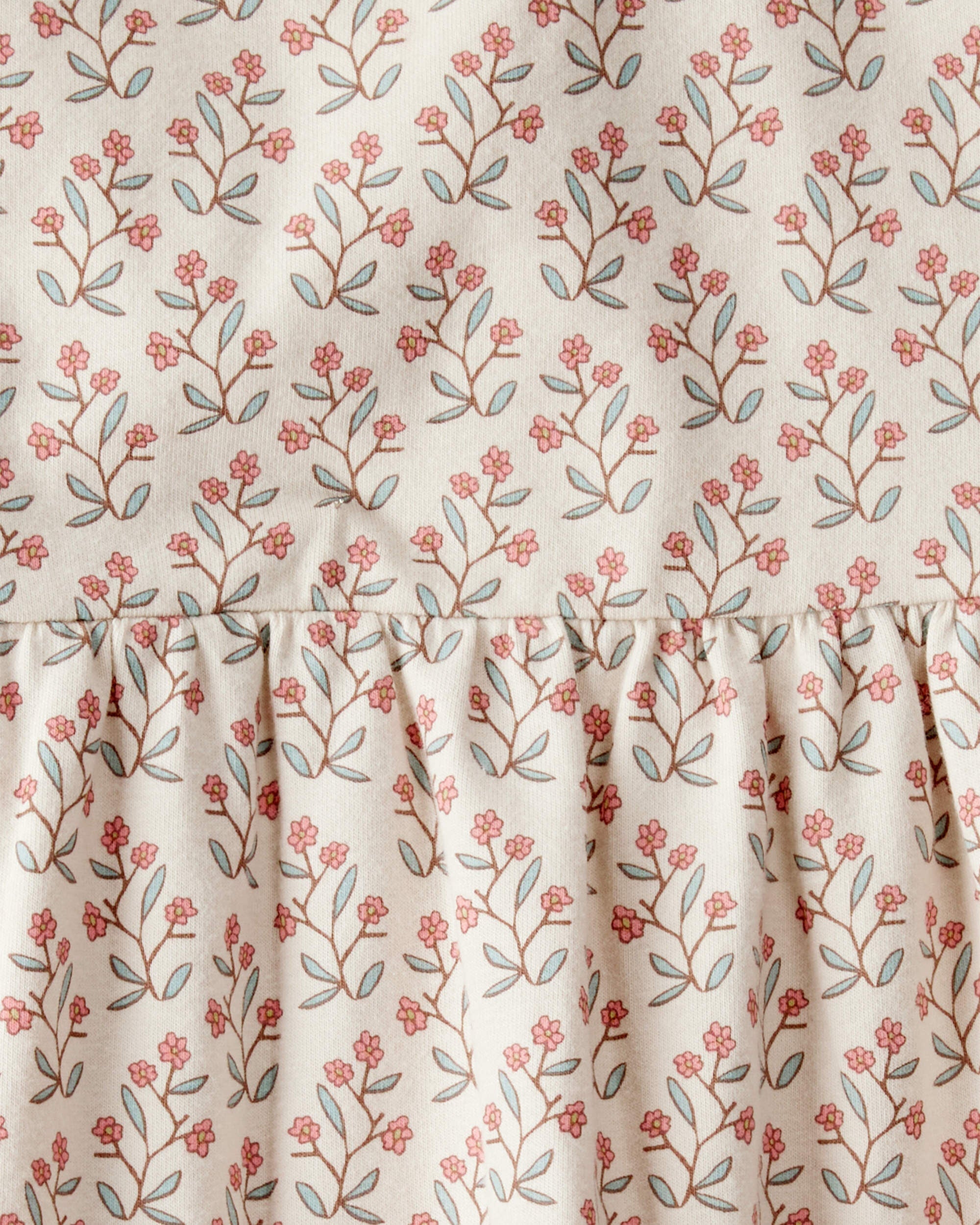 Toddler Organic Cotton Floral-Print Dress - Little Planet