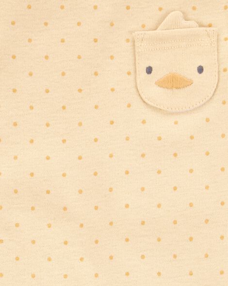  Product image 3 of Baby Girl 5-Pack Animal Short-Sleeve Cotton Bodysuits