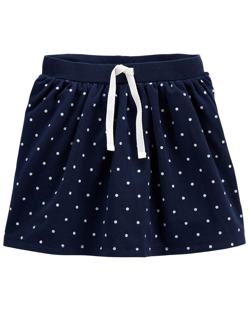 Polka Dot Jersey Skort