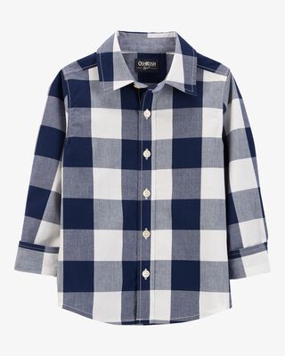 Product image 2 of Toddler Plaid Button-Front Shirt
