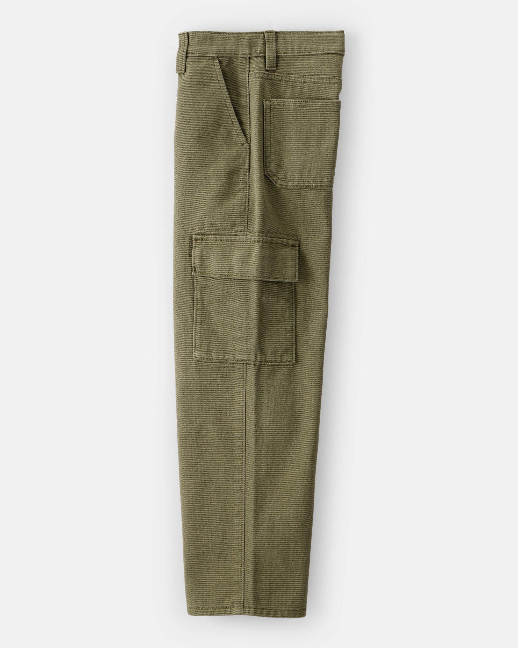 Boys Cotton Fashion Cargo Pants - Green - OshKosh | Carter's