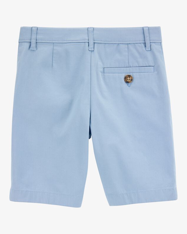 Product image 2 of Kid Stretch Chino Shorts - Blue
