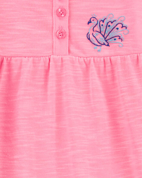  Product image 2 of Toddler 2-Piece Peacock Loose Fit Pajamas
