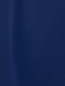 Navy - Kid Long Sleeve Half-Zip Rashguard - Navy, Selected