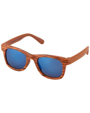 Wood Print Classic Sunglasses
