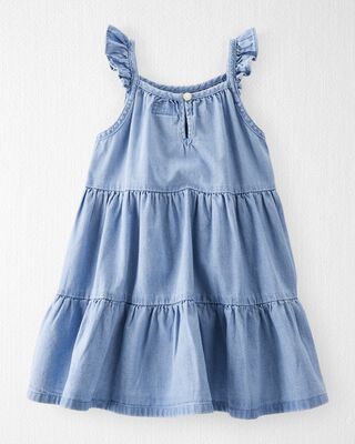 Product image 2 of Toddler Organic Cotton Chambray Dress