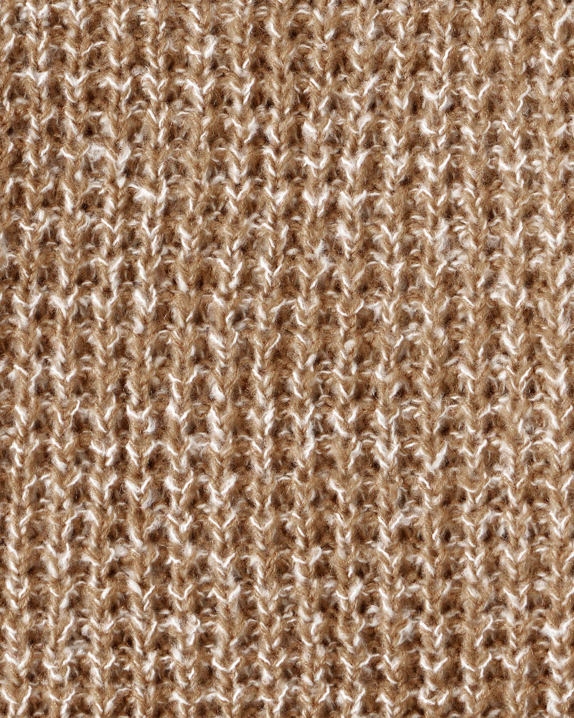 Baby Boy Textured Sweater - Khaki