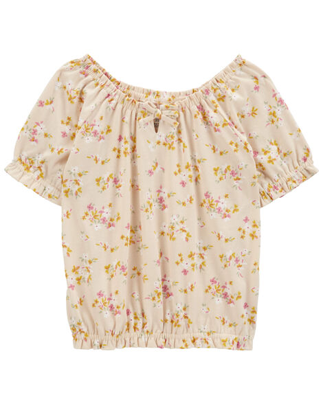 Product image 1 of Kid Floral Print Cinched Top