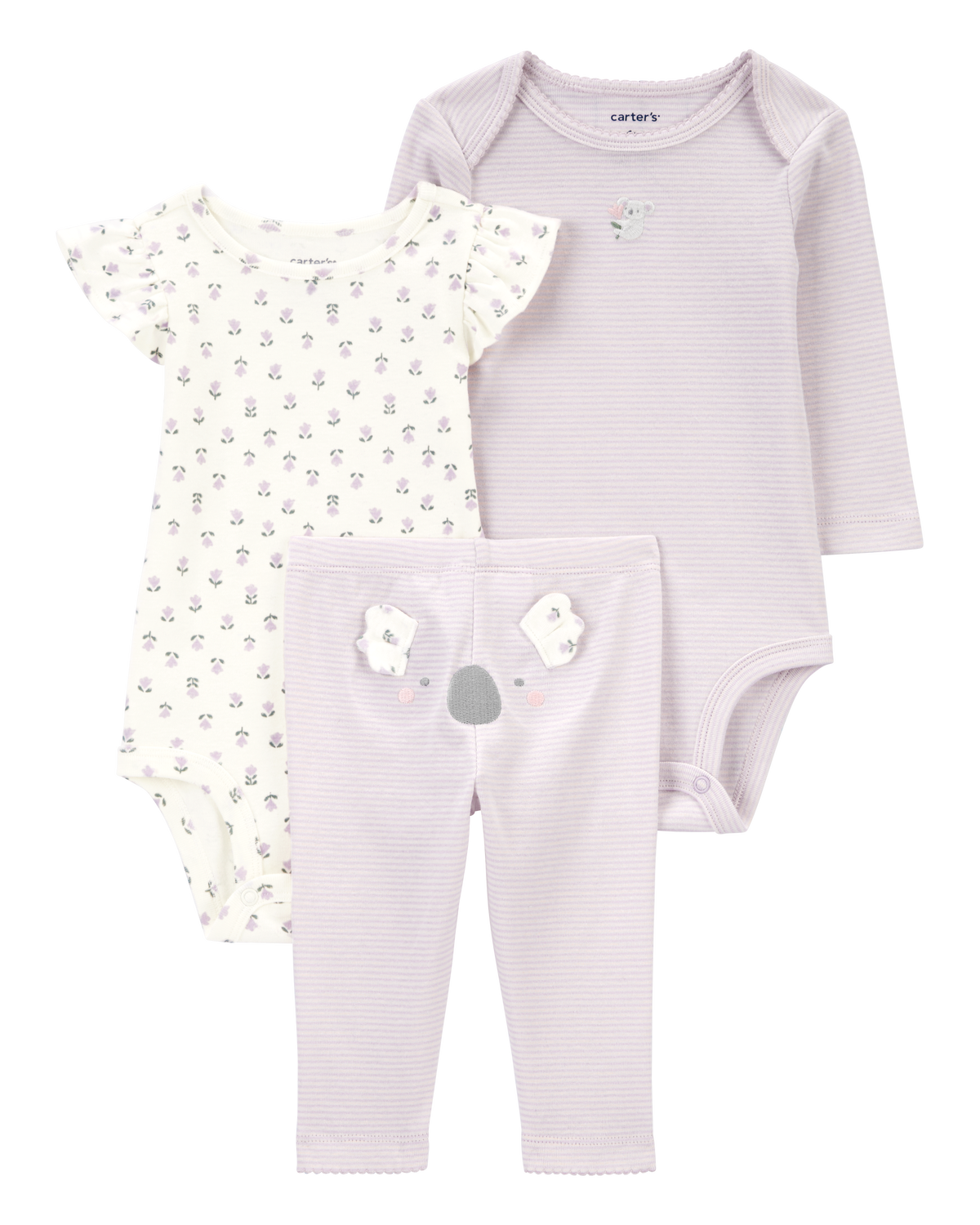 コアラ　トップス3点 Baby Little Character Set® Koala 3-Piece - Carter's | Carter's