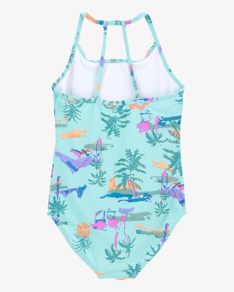  Product image 3 of Kid  Tropical 1-Piece and Sarong Set