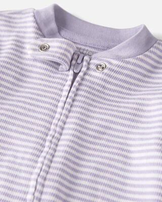 Product image 2 of Baby  Organic Cotton Striped Sleep & Play Pajamas 
