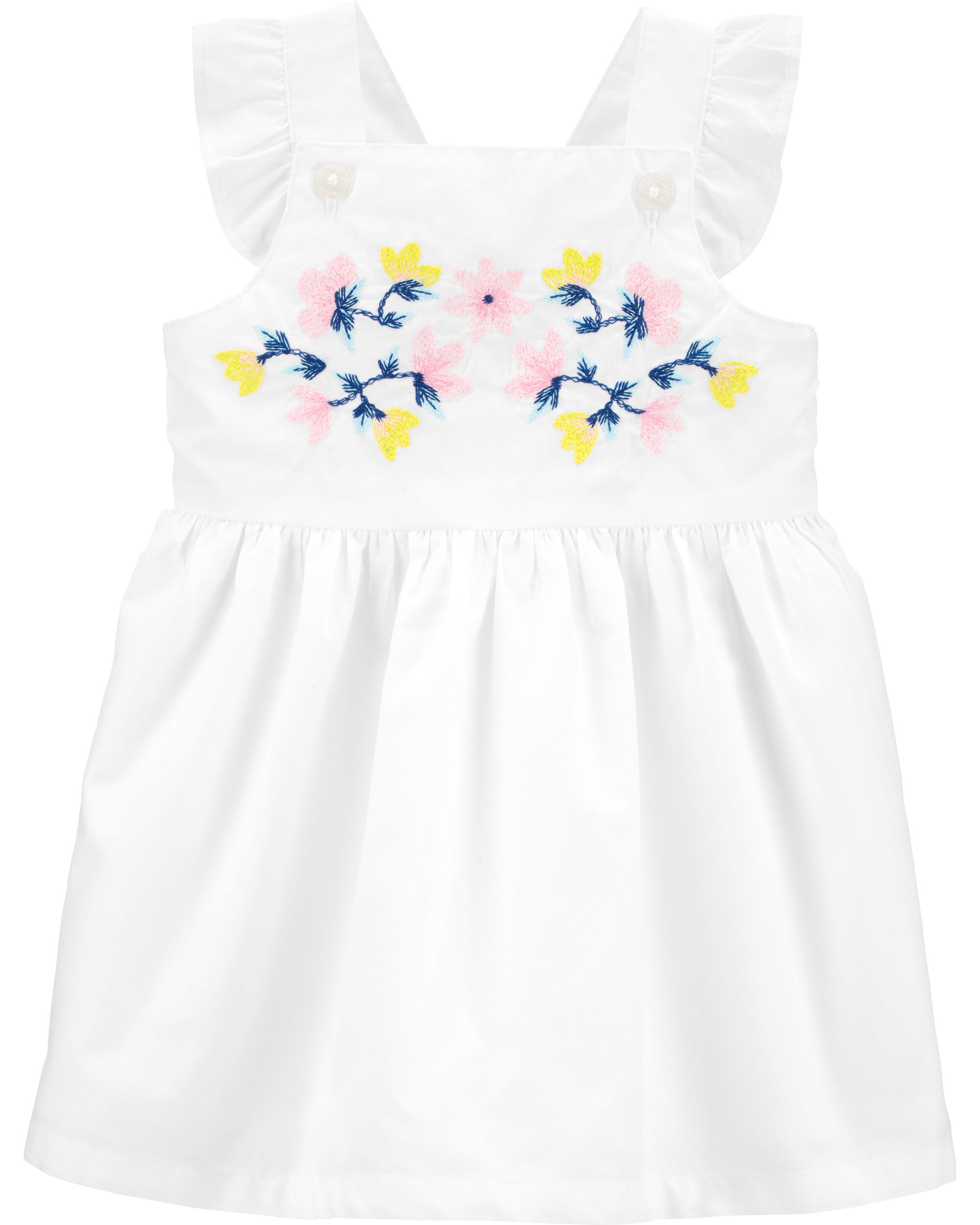 carters yellow floral dress