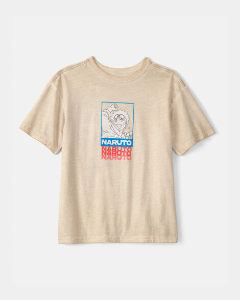 Boys Naruto Graphic Tee - Beige