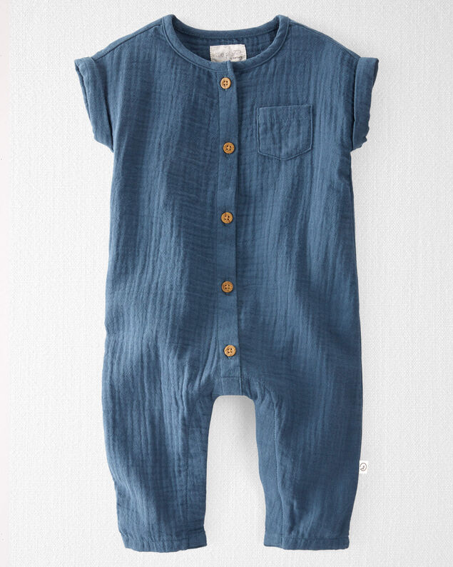 Product image 1 of Baby Organic Cotton Gauze Jumpsuit