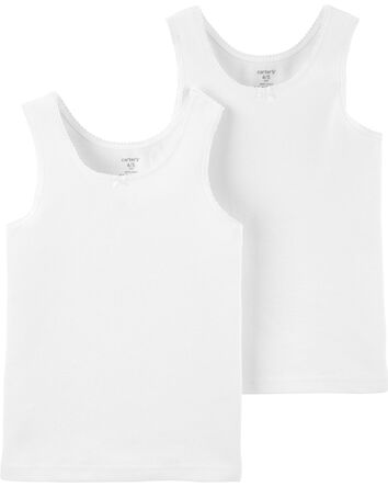 2-Pack Cotton Cami Tanks