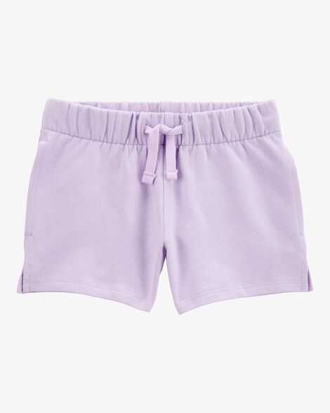  Product image 1 of Baby Pull-On French Terry Shorts - Purple
