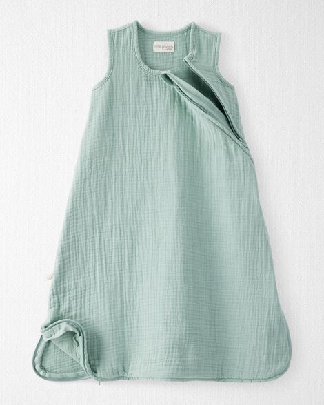 Product image 2 of Baby Organic Cotton Gauze Wearable Blanket in Green