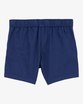 Product image 2 of Toddler Pull-On Poplin Shorts - Navy