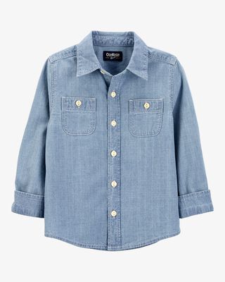 Product image 2 of Baby Chambray Button-Front Shirt