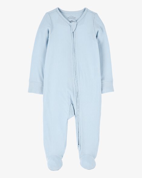  Product image 5 of Baby 2-Pack Zip-Up PurelySoft Sleep & Play Pajamas