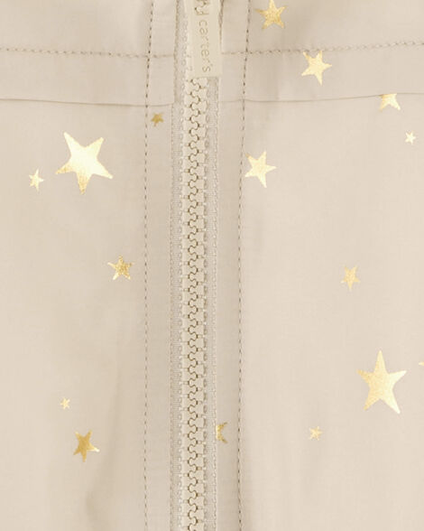 Product image 3 of Toddler Star Foil Mid-Weight Fleece-Lined Jacket