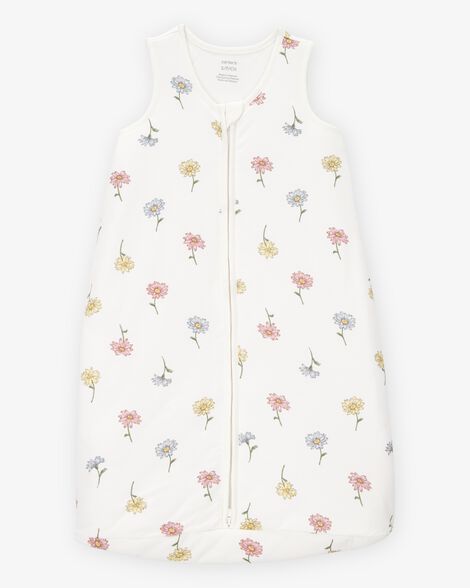  Product image 1 of Baby 2-Way Zip Floral PurelySoft Wearable Blanket - Ivory