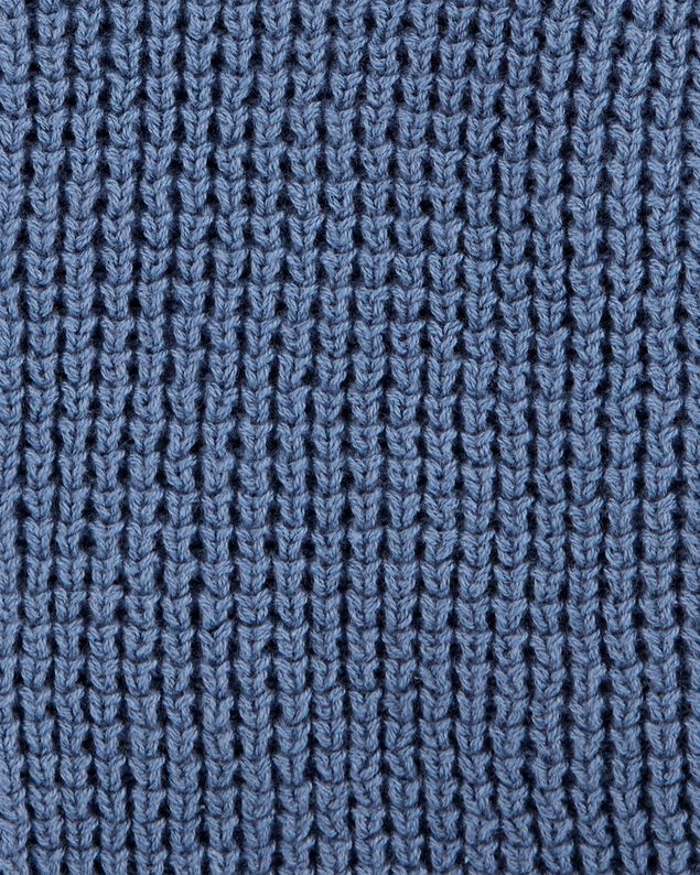 Product image 2 of Baby Hooded Waffle Knit Cardigan - Navy Blue