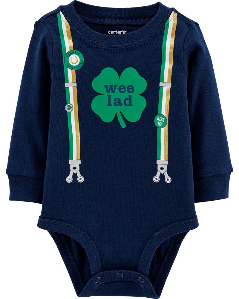 St Patricks Day Long Sleeve Bodysuit Carters Com