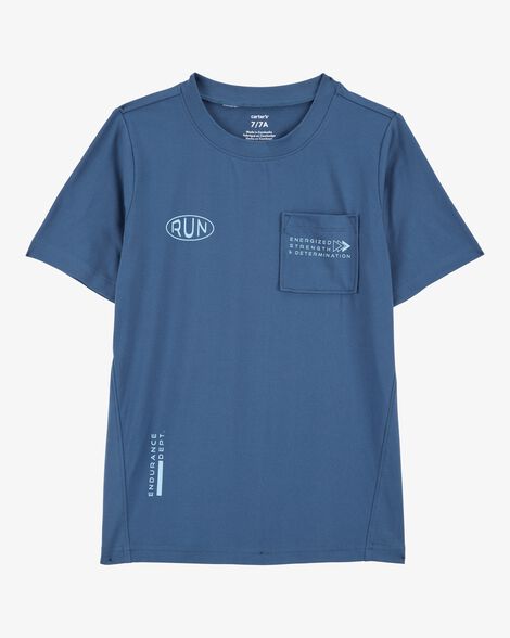  Product image 1 of Kid Short-Sleeve Active Tee - Navy