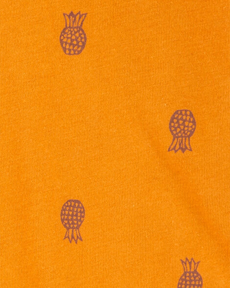  Product image 2 of Baby 2-Piece Pineapple Polo Bodysuit & Short Set