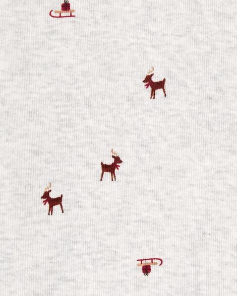 Product image 4 of Baby 2-Piece Reindeer Bodysuit & Suspender Pant Set