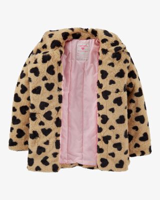 Product image 2 of Kid Heart Faux Fur Peacoat