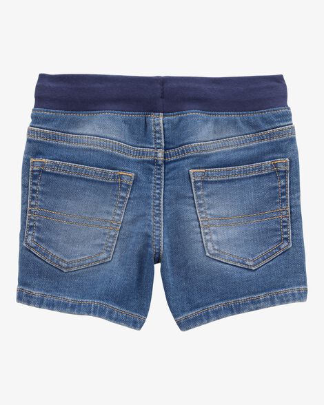  Product image 2 of Toddler Pull-On Denim Short - Blue Wash
