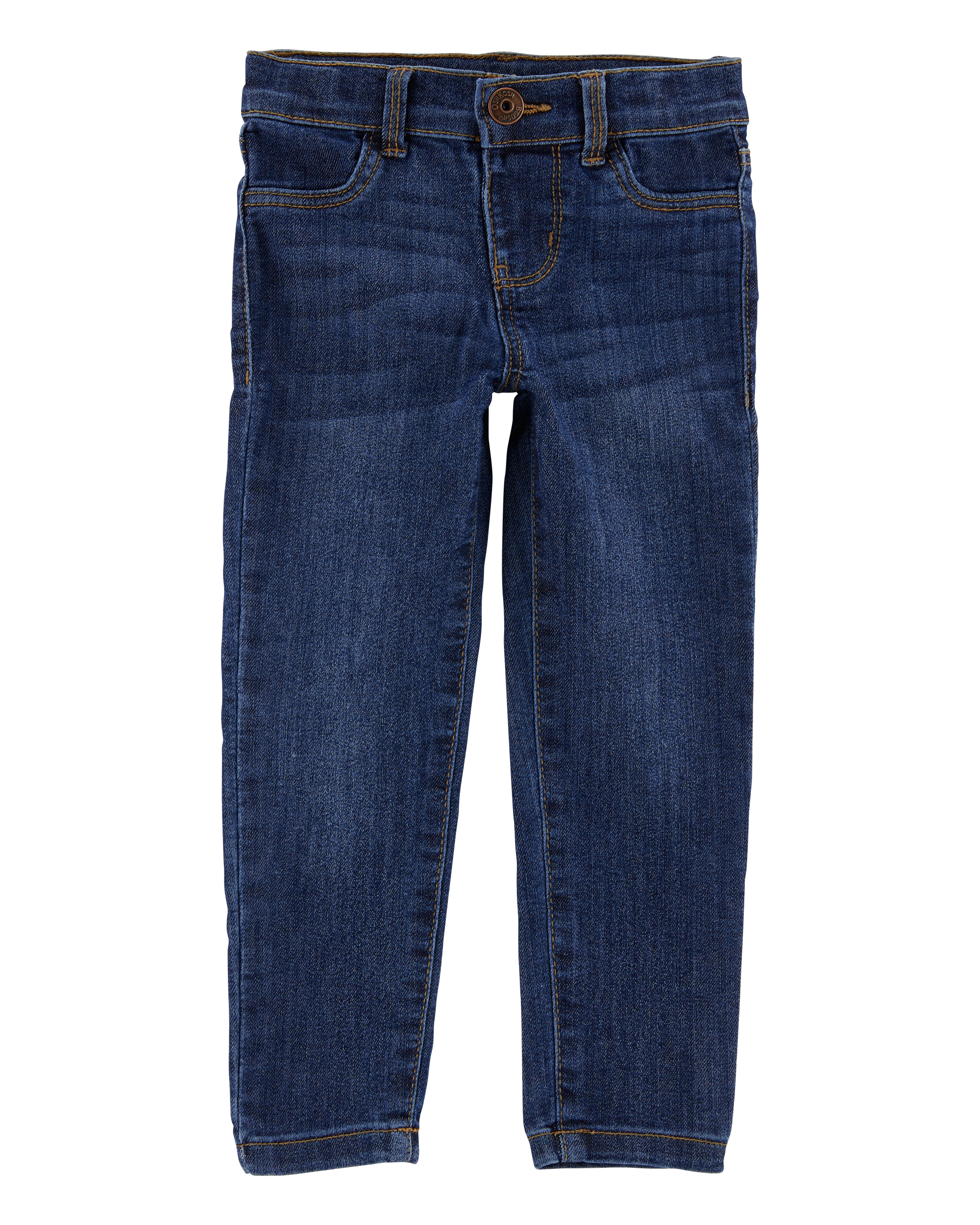 Toddler Dark Blue Wash Super Skinny-Leg Jeans