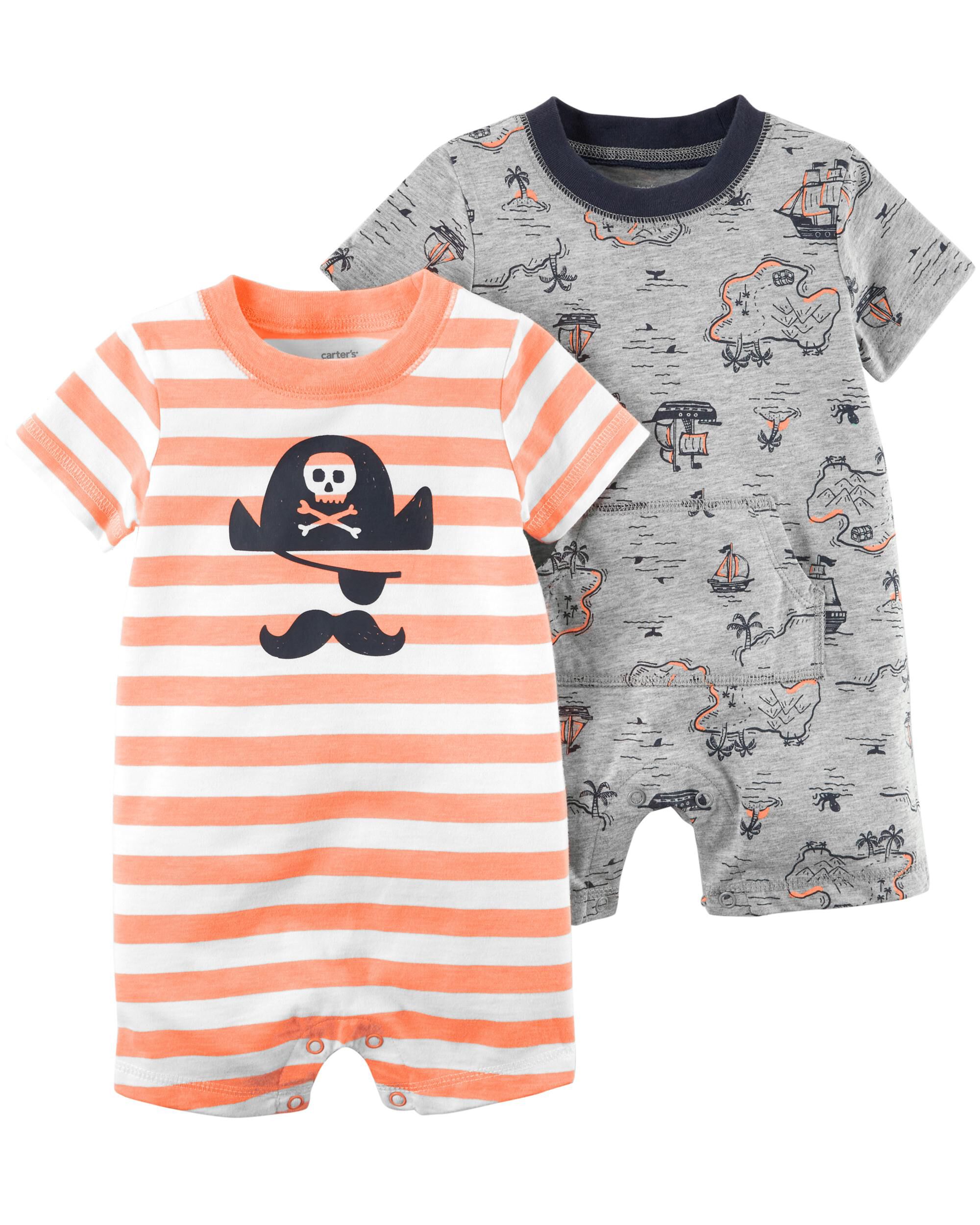 baby pirate romper