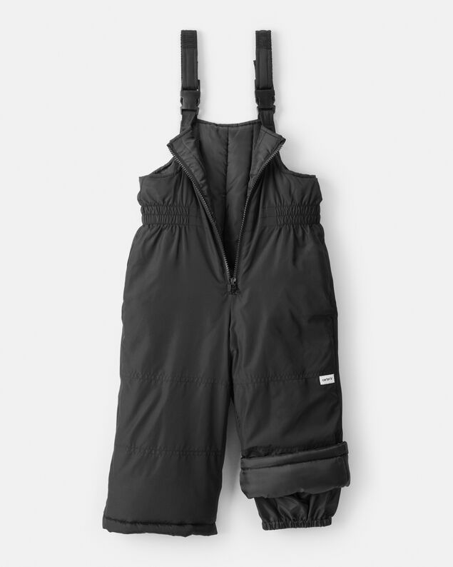 Product image 2 of Toddler Overall Snow Bibs - Black