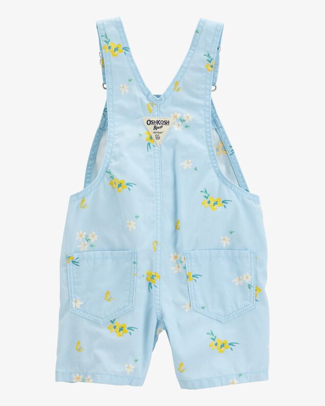 Baby Knit Shortall Blue Print main image 1
