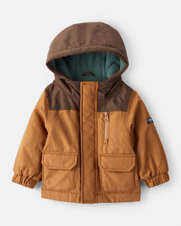 Product image 1 of Baby Boy Long-Sleeve Midweight Jacket - Brown