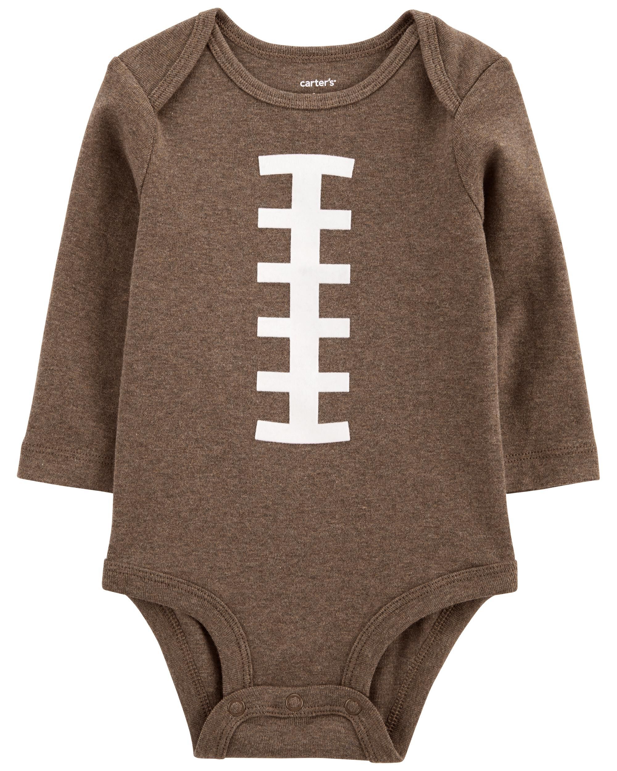 Grey & Cream Carter's Boys Short Sleeve "Pirate" Layered Bodysuit 