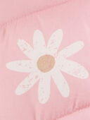 Pink - Toddler 2-Piece Daisy Snowsuit Set, Selected