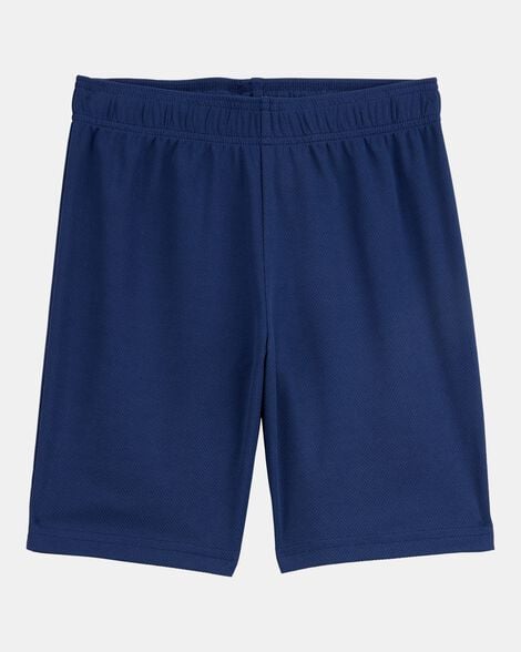 boys active mesh shorts - navy