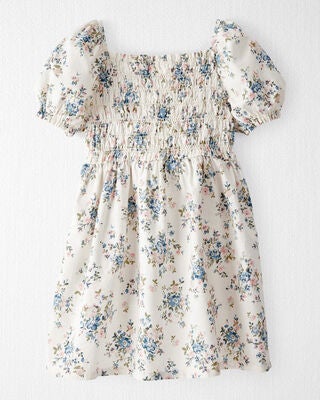 Product image 2 of Toddler Floral-Print Dress Made with Organic Cotton