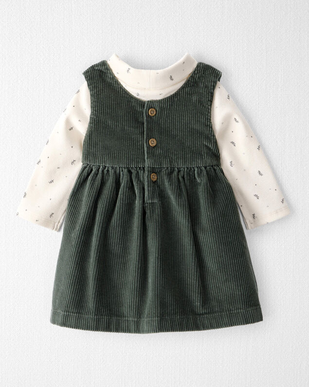 Product image 2 of Baby Girl 2-Piece Organic Cotton Jumper Set