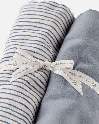 Product image 2 of Baby 2-Pack Organic Cotton Muslin Swaddle Blankets
