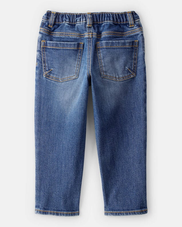 Product image 2 of Toddler Boy Mid-Rise Distressed Denim Jeans - Blue