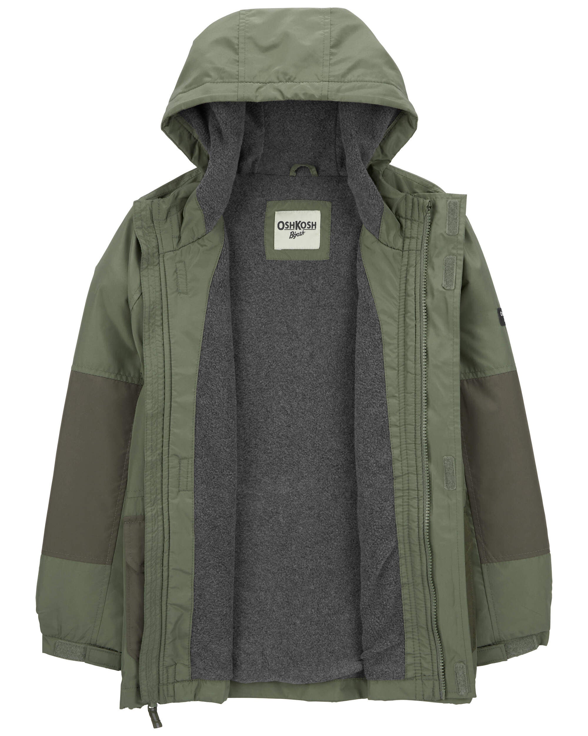 Burton snowboards flare parka rain jacket in green discount