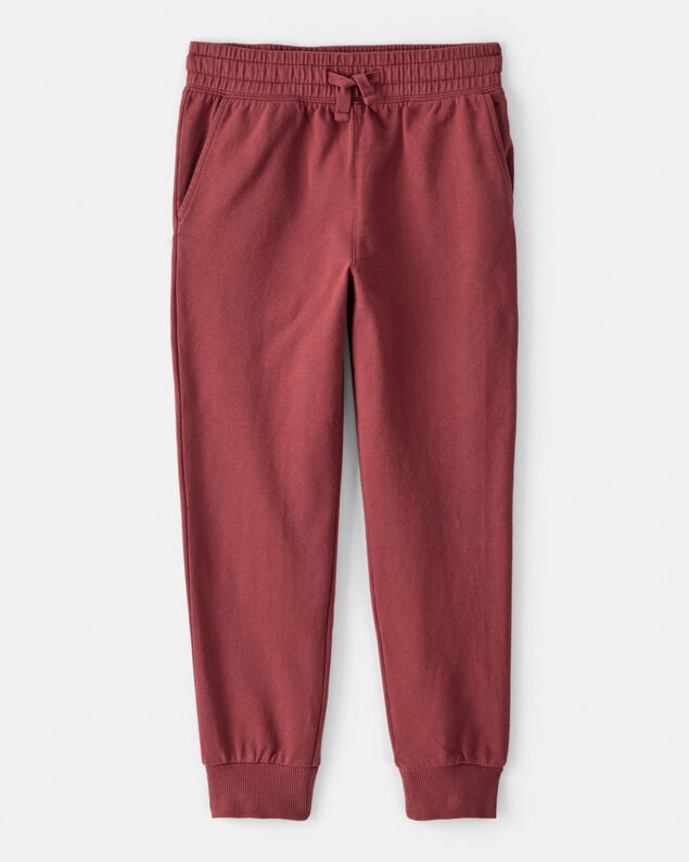 Product image 1 of Boys French Terry Active Joggers - Burgundy
